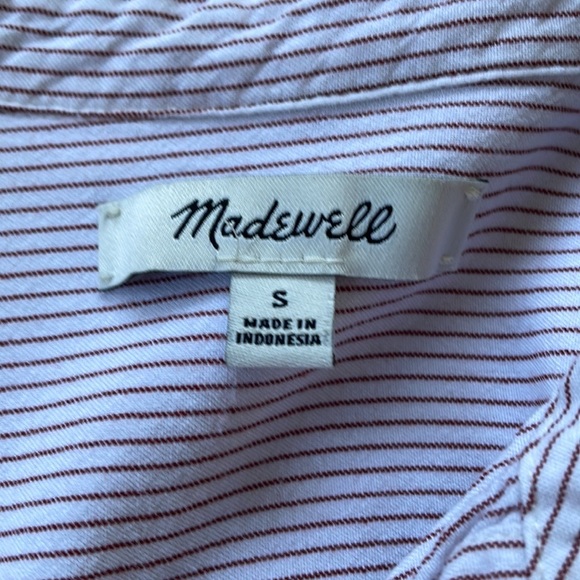 Madewell Central Shirt in Luis Stripe - Picture 3 of 4
